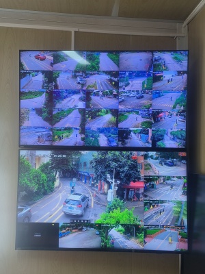 佛山顺德西滘村艾科一点停道闸收费系统安装调试完工